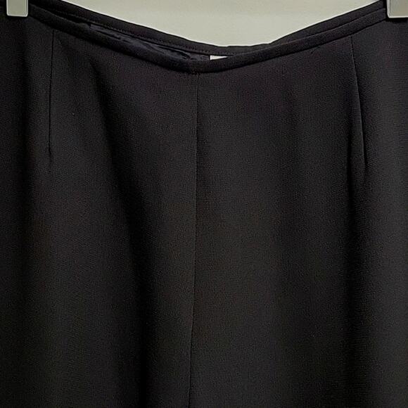 Liz Claiborne Dresses Black Dress Pants Fully Lined Polyester Side Zip Size 14 - Picture 4 of 10